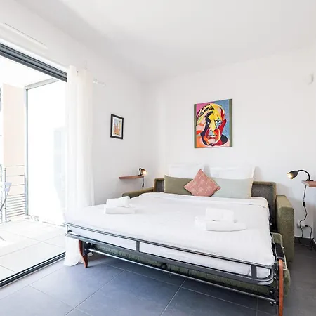 Apartman Queen Riviera : Climatisation, Parking, Terrasse Menton