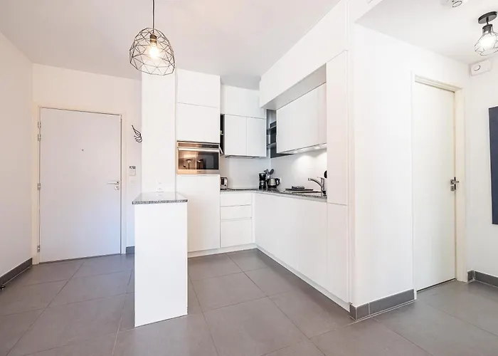 Queen Riviera : Climatisation, Parking, Terrasse 芒通