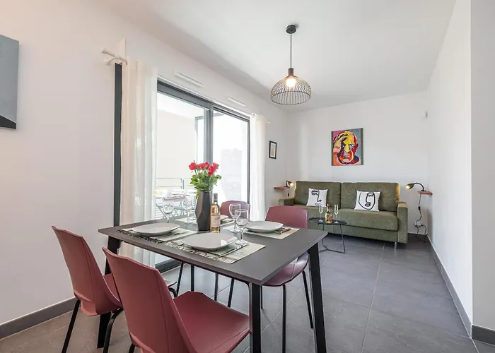 公寓 Queen Riviera : Climatisation, Parking, Terrasse